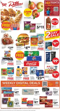 Preview of Dillons weekly ads valid from 10.09.2025