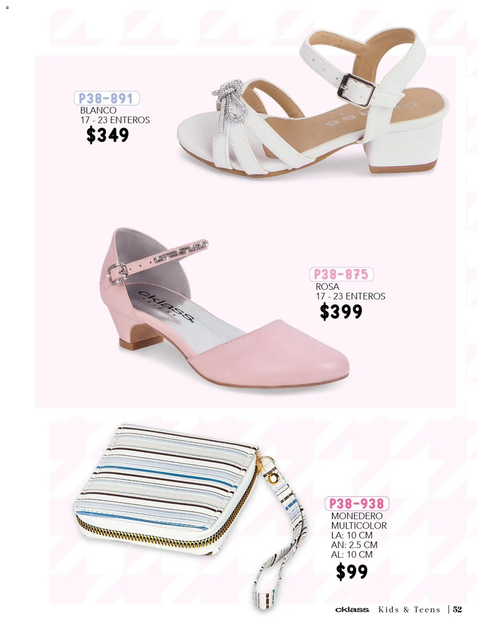 Nuevas ofertas de Cklass válidas en toda la República Mexicana desde el 26.03.2026. ¡Encuentra las mejores ofertas en Cklass catálogo Especial Día del Niño! | Página: 104 | Productos: Monedero