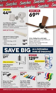 Preview of Princess Auto flyer - 2 Week Sale! from shop Princess Auto valid from 21.04.2026 | Page: 80 | Products: PC, Cable, Fan, Cabinet