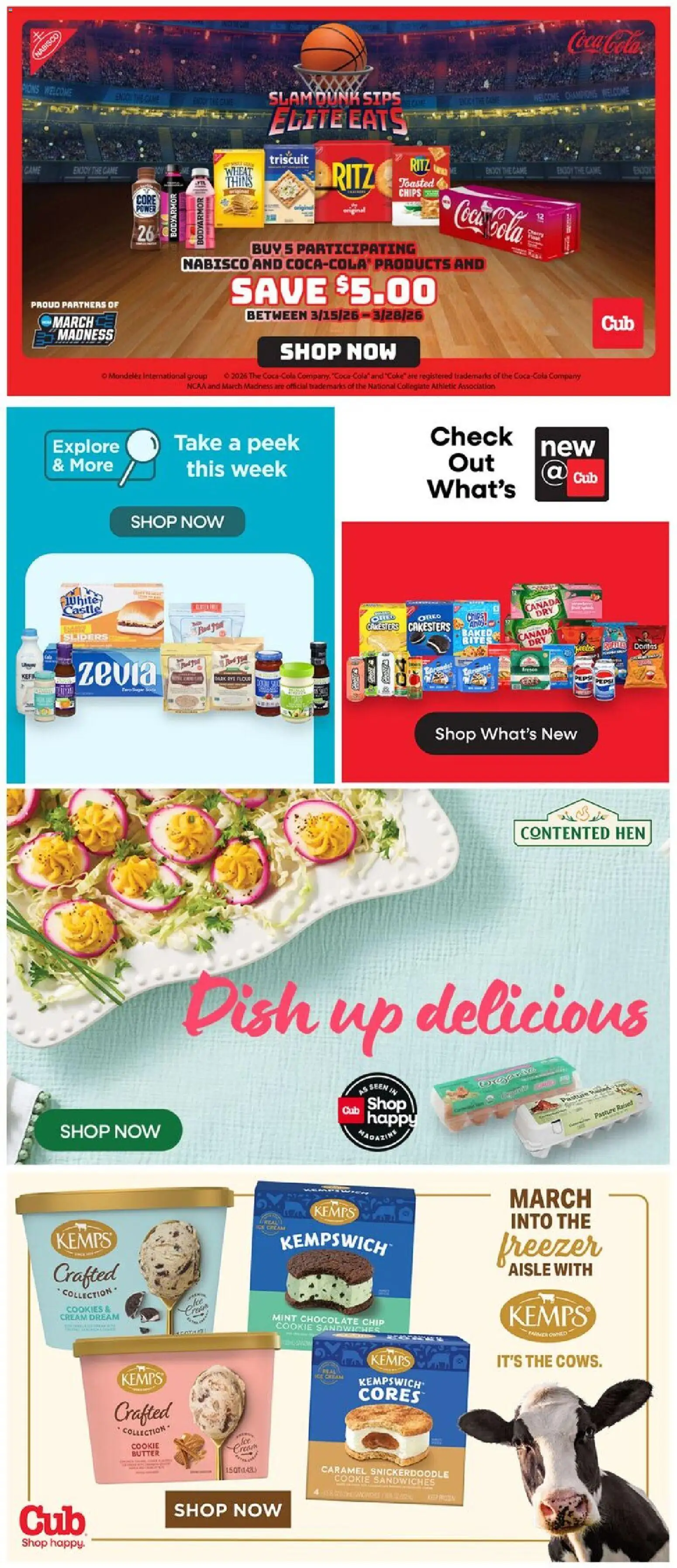 Cub Foods Weekly Savings - MN - valid from 08.03.2026 | Page: 9 | Products: Chips, Cream, Ice cream, Sugar