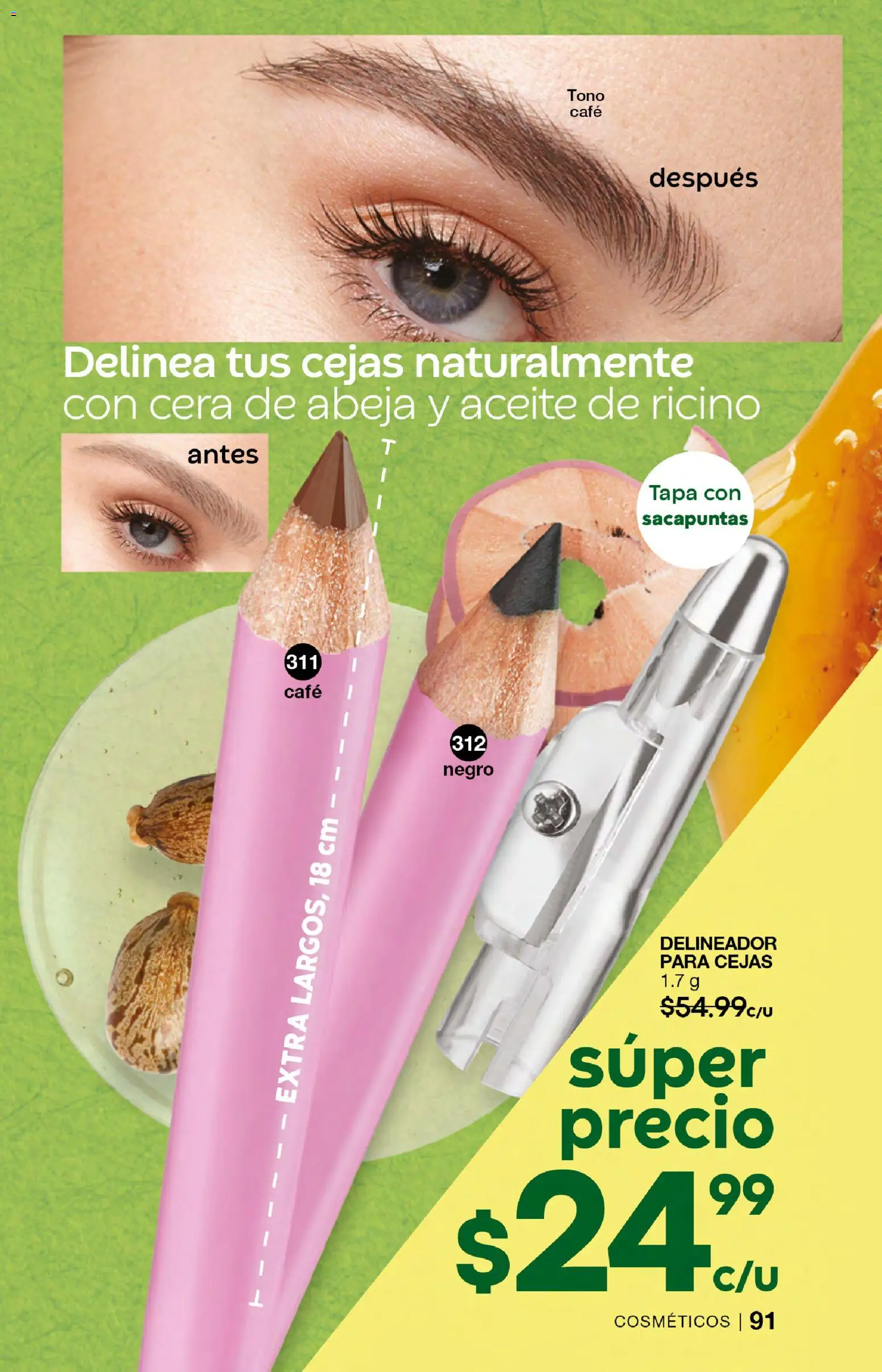 Nuevas ofertas de Fuller válidas en toda la República Mexicana desde el 18.02.2026. ¡Encuentra las mejores ofertas en Fuller campaña 23 2026! | Página: 91 | Productos: Sacapuntas, Aceite, Café, Delineador