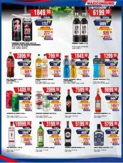 Vista previa Maxiconsumo ofertas válido desde el 24.11.2025 | Página: 19 | Productos: Gin, Fernet, Té