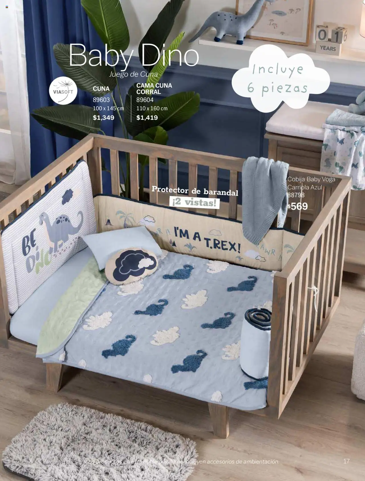Nuevas ofertas de Vianney válidas en toda la República Mexicana desde el 15.08.2025. ¡Encuentra las mejores ofertas en Vianney - Catálogo Bebé! | Página: 19 | Productos: Carriola, Cama, Cobija, Cuna