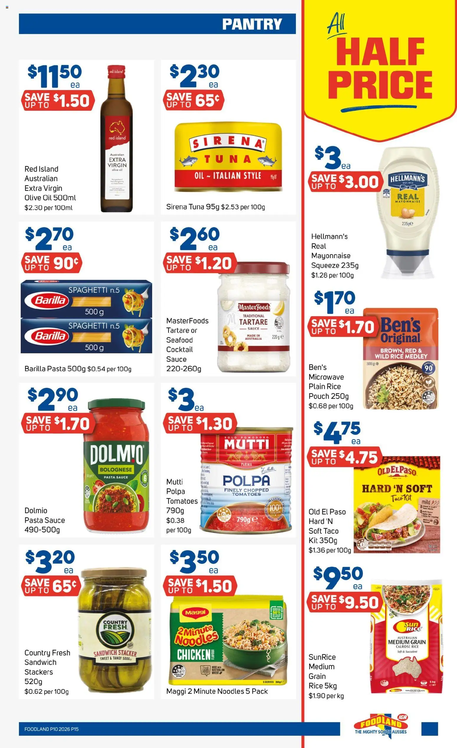 Foodland catalogue - valid from 04.03.2026 | Page: 15 | Products: Oil, Mayonnaise, Sauce, Seafood