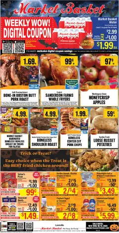 Preview of Market Basket weekly ads valid from 08.10.2025