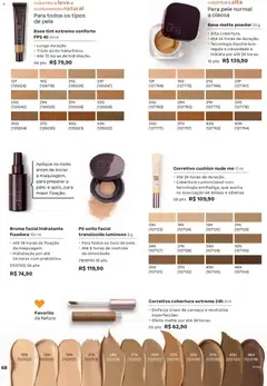 Natura - Ciclo 02/2026 - Pré-Visualização do folheto da loja Natura, válido de 13.01.2026 | Página: 68