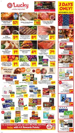 Preview of Lucky Supermarkets weekly ads valid from 12.11.2025