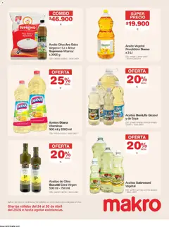 Makro catálogo -  Vista previa de la revista de la tienda Makro valido desde el 24.04.2026 | Página: 13 | Productos: Arroz, Vitaminas, Oliva, Aceite