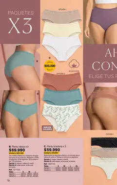 Leonisa - Catálogo -  Vista previa de la revista de la tienda Leonisa valido desde el 23.10.2025 | Página: 76 | Productos: Algodón