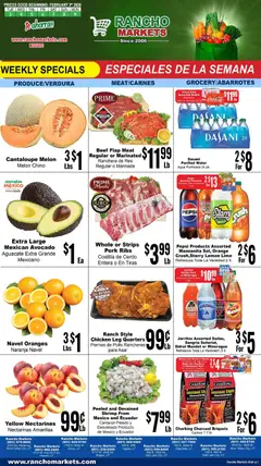Preview of Rancho Markets weekly ads valid from 03.02.2026