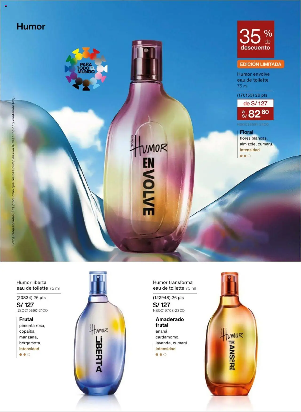 Catálogo Natura válido desde 03.09.2025 | Página: 31 | Productos: EAU de Toilette
