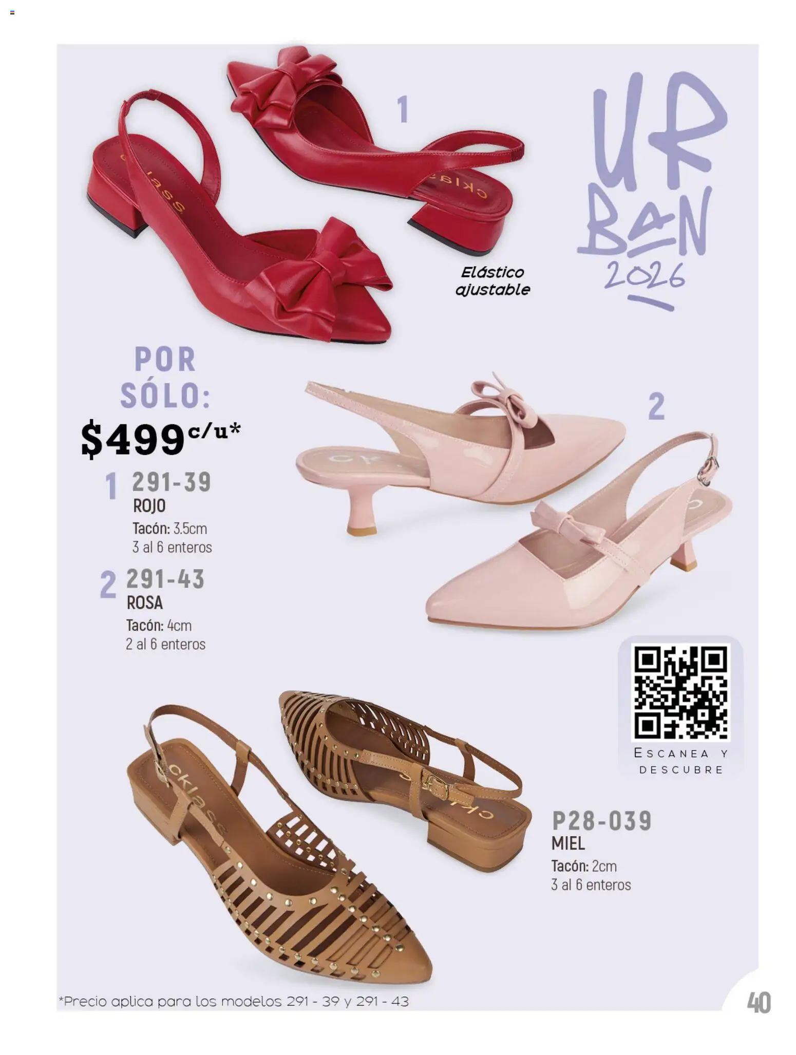 Nuevas ofertas de Cklass válidas en toda la República Mexicana desde el 02.01.2026. ¡Encuentra las mejores ofertas en Cklass catálogo Urban! | Página: 41