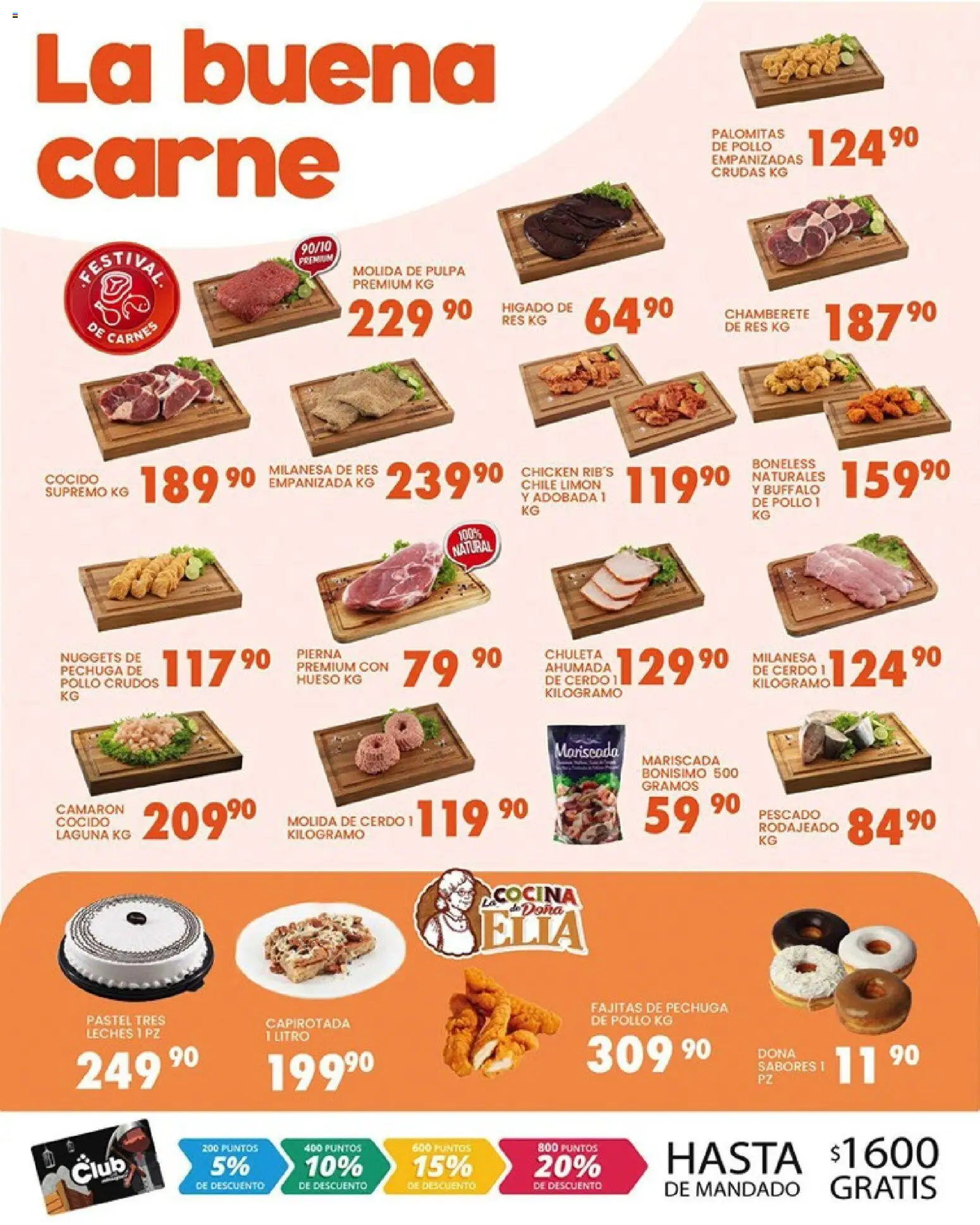 Nuevas ofertas de Alsuper válidas en toda la República Mexicana desde el 10.03.2026. ¡Encuentra las mejores ofertas en Alsuper folleto Calera! | Página: 2 | Productos: Pollo, Limón, Cerdo, Res