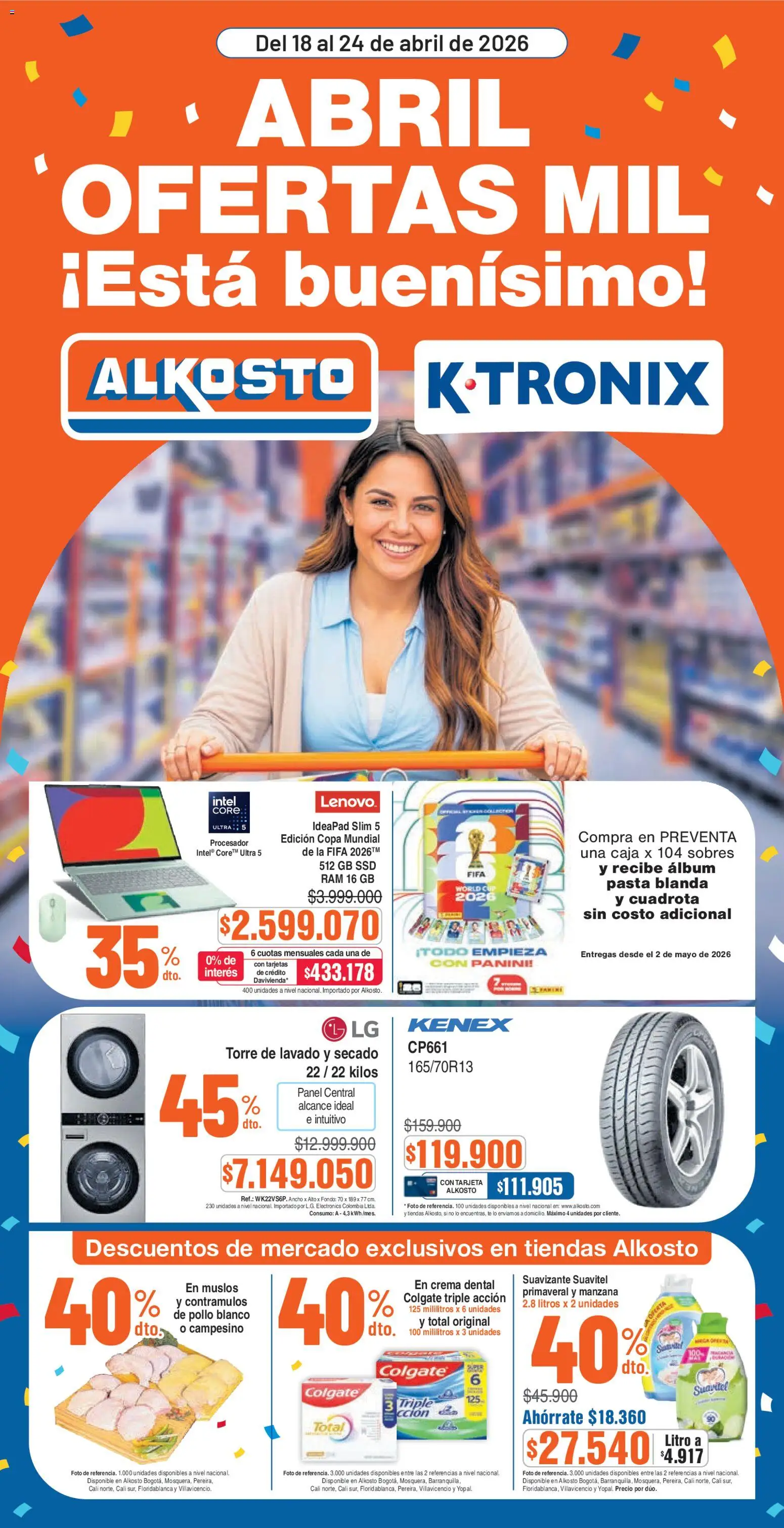Alkosto revista - valida desde el 18.04.2026 | Página: 1