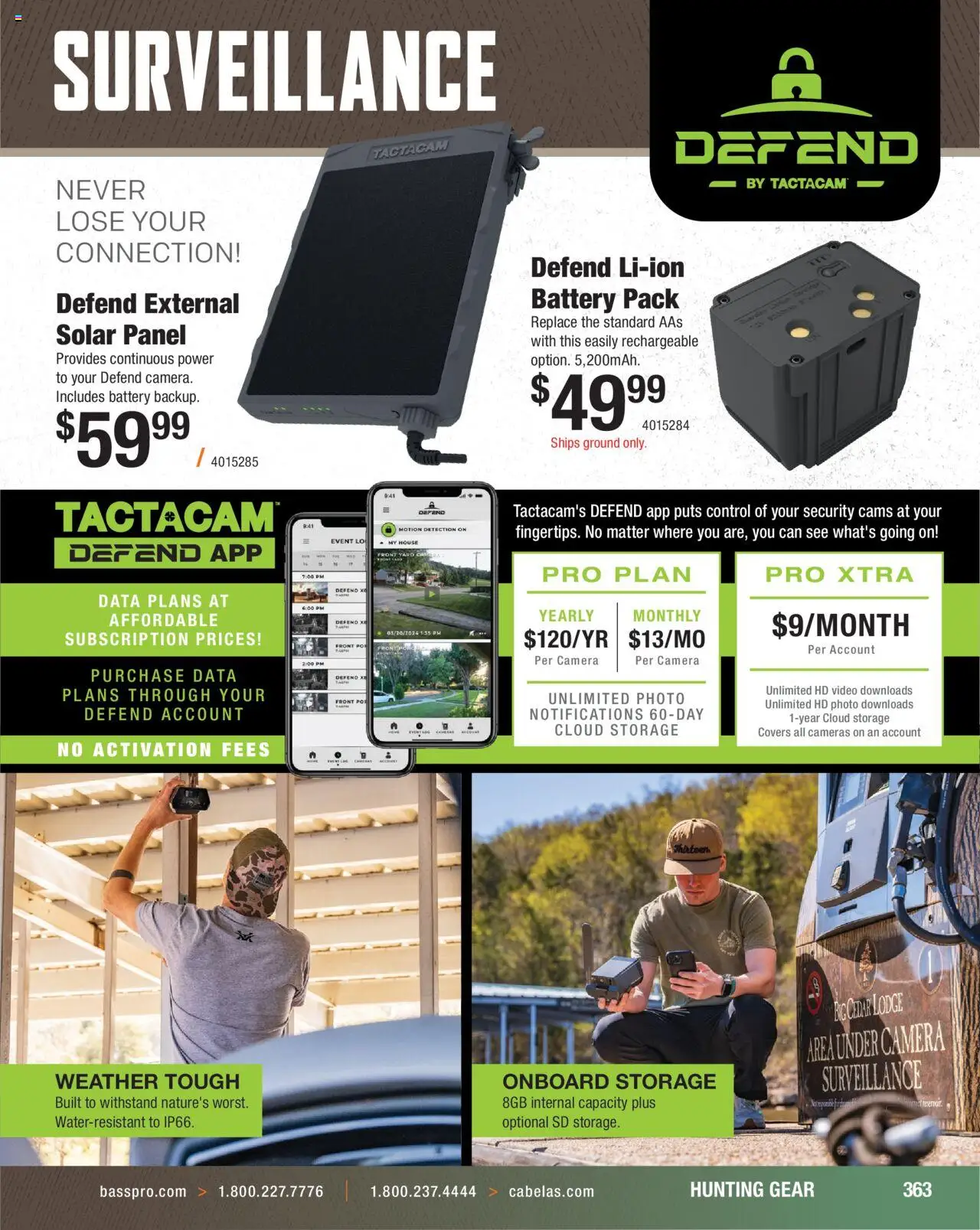 Cabela's Hunting Master 25 - valid from 11.08.2025 | Page: 363 | Products: Battery, Video, Camera