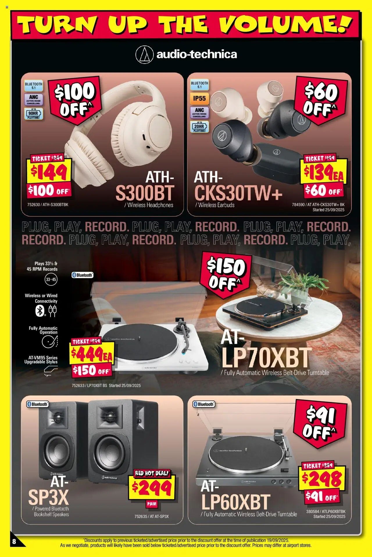 JB Hi-Fi catalogue - valid from 02.10.2025 | Page: 8 | Products: Bookshelf, Audio, Headphones
