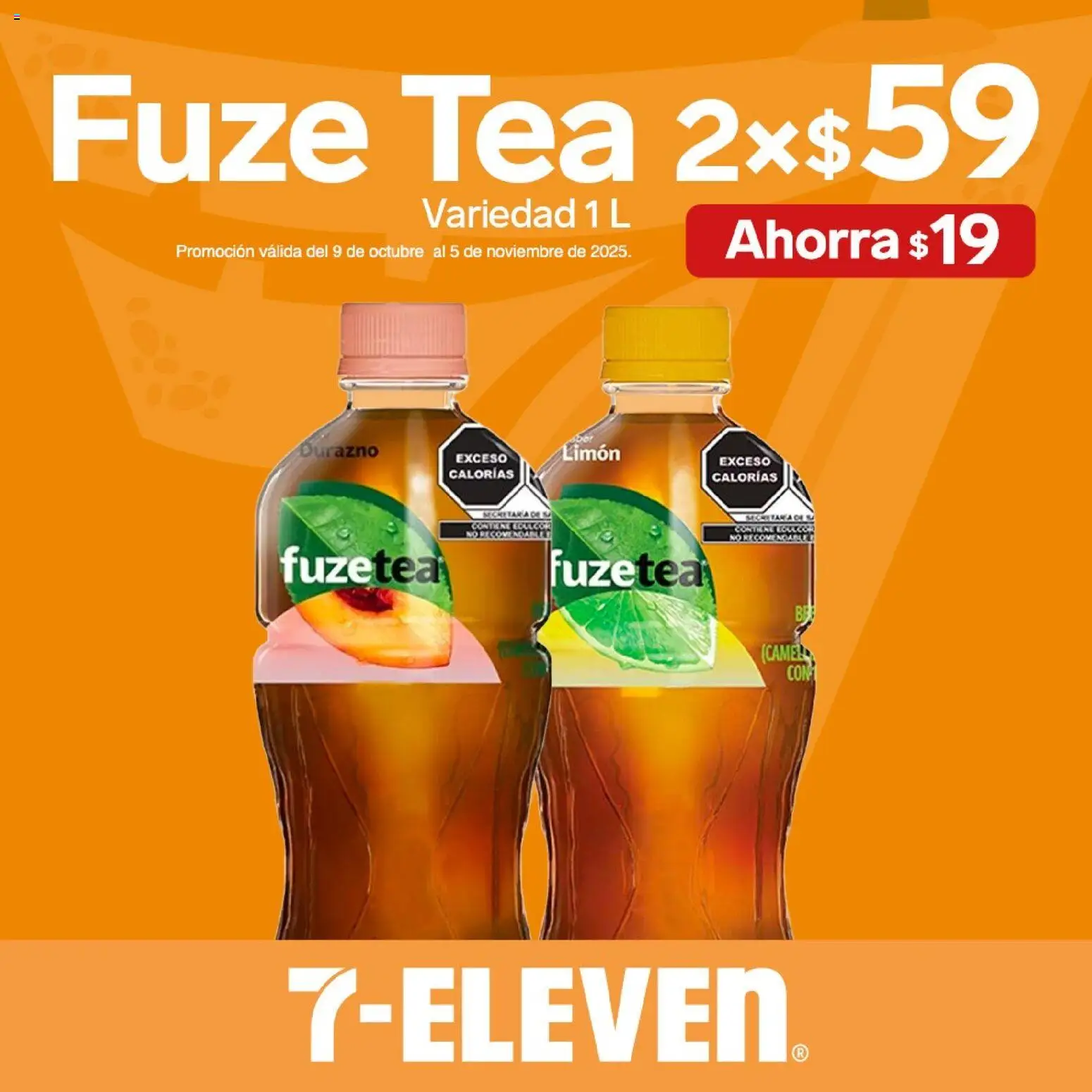Nuevas ofertas de 7-Eleven válidas en toda la República Mexicana desde el 06.11.2025. ¡Encuentra las mejores ofertas en 7-Eleven folleto! | Página: 16 | Productos: Durazno, Limón