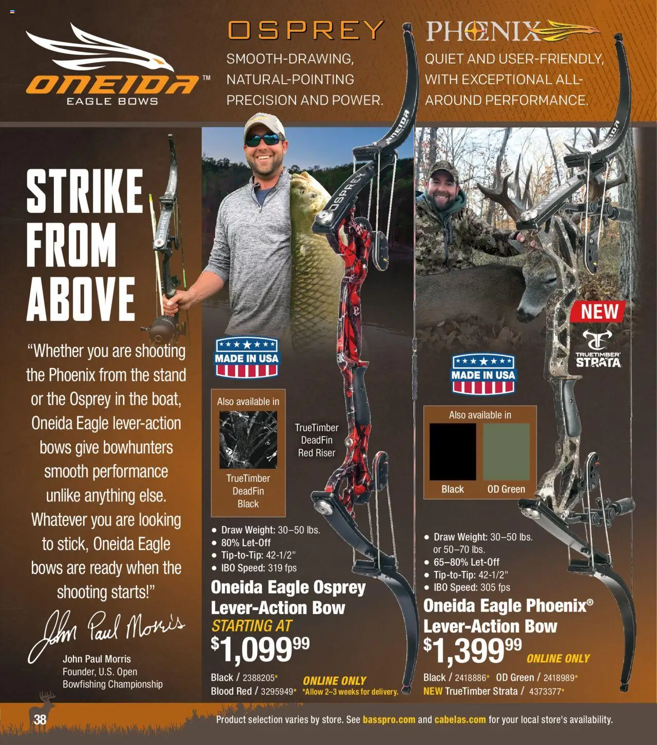 Cabela's Archery 25 - valid from 15.07.2025 | Page: 38 | Products: Bow, Weight