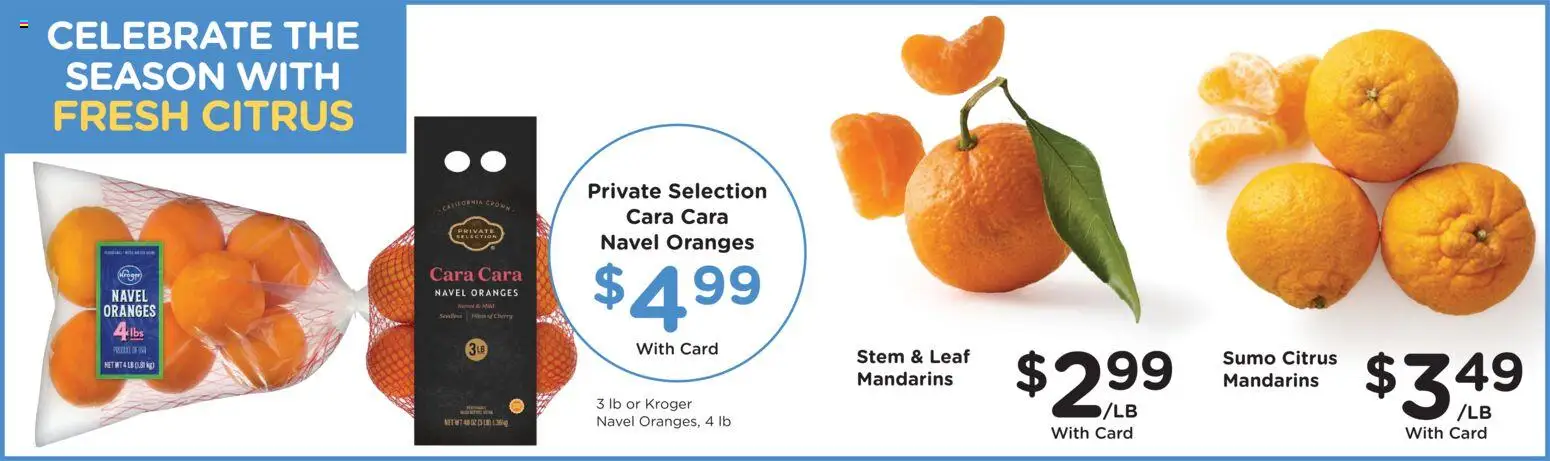 QFC Weekly Ad - WA - valid from 17.12.2025 | Page: 11 | Products: Mandarins, Oranges