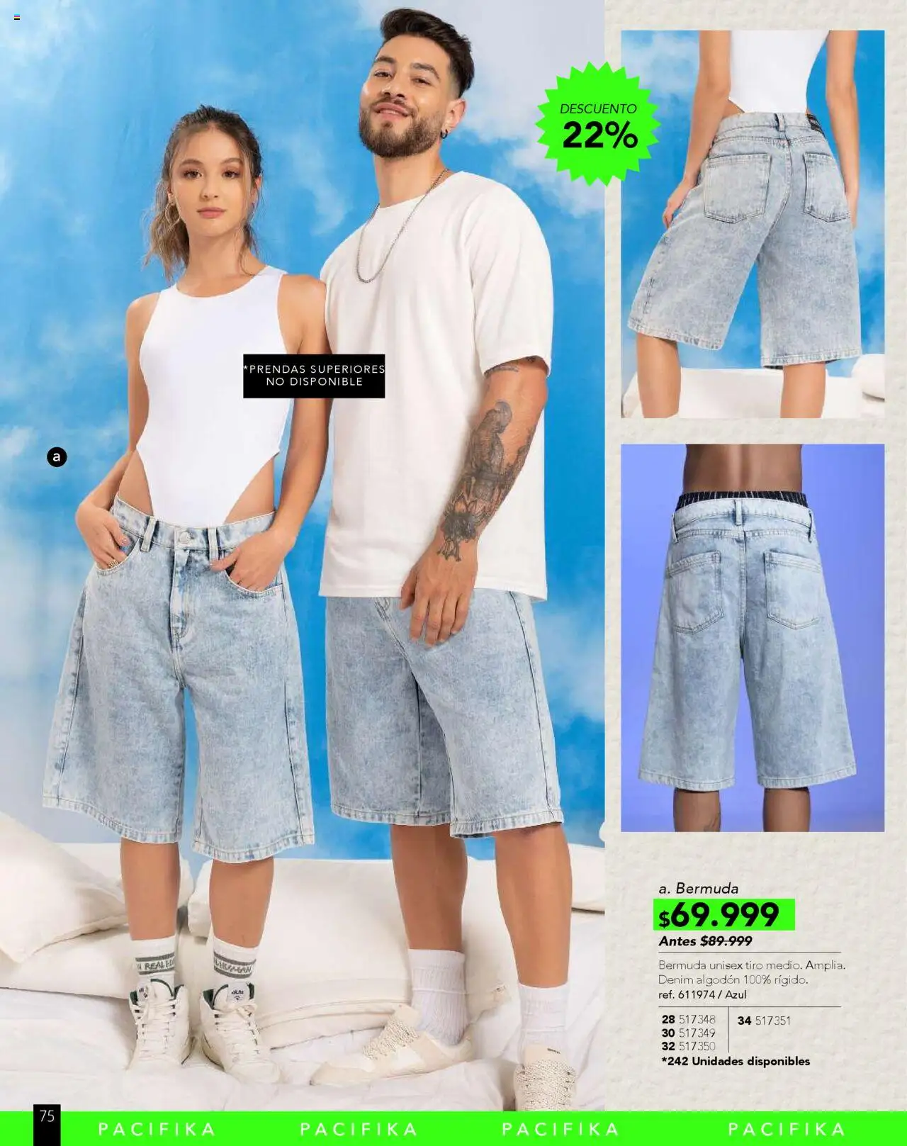 Pacifika revista - valida desde el 10.09.2025 | Página: 270 | Productos: Algodón, Bermuda