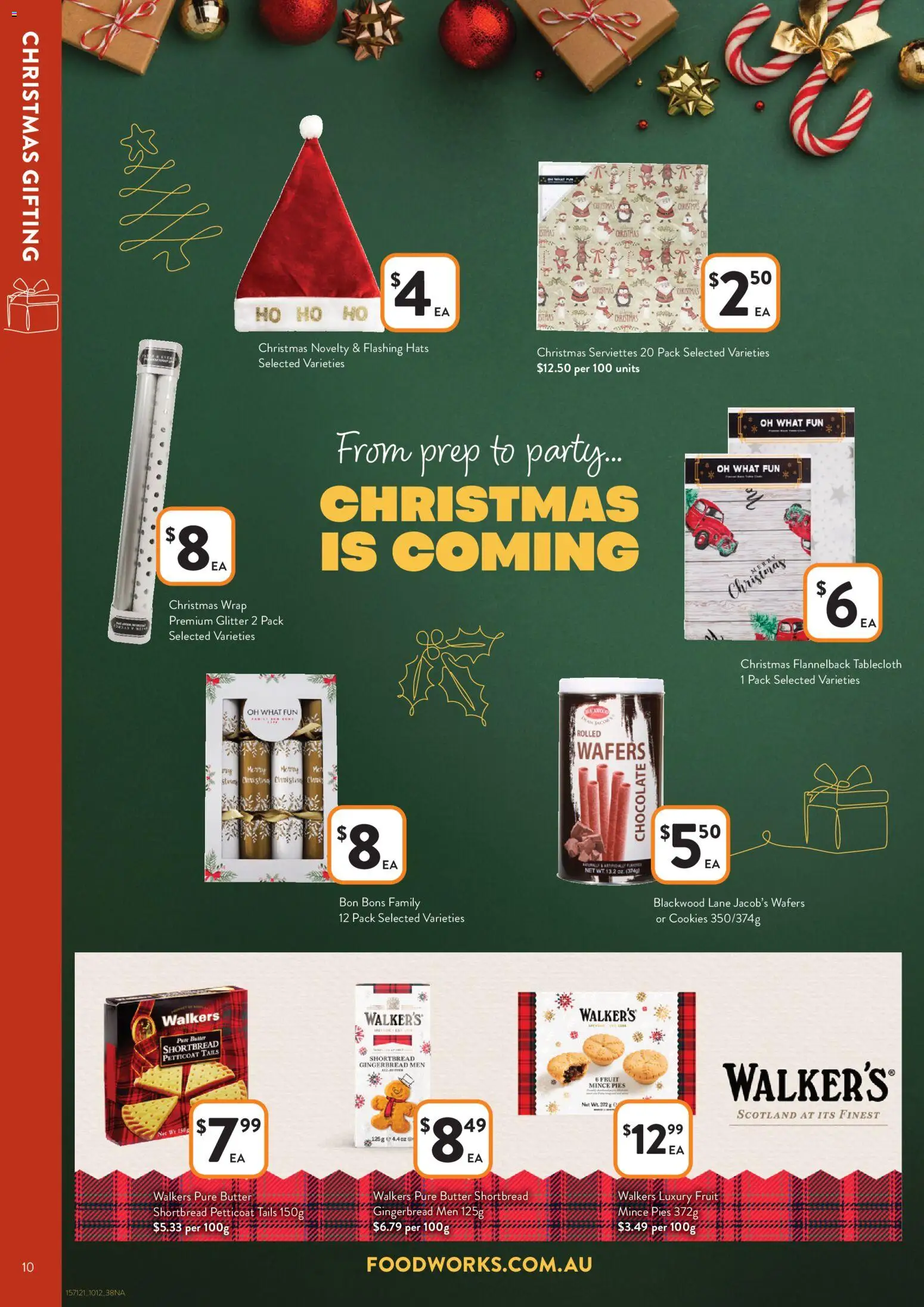 Foodworks catalogue - valid from 10.12.2025 | Page: 10 | Products: Butter, Chocolate, Novelty, Pies