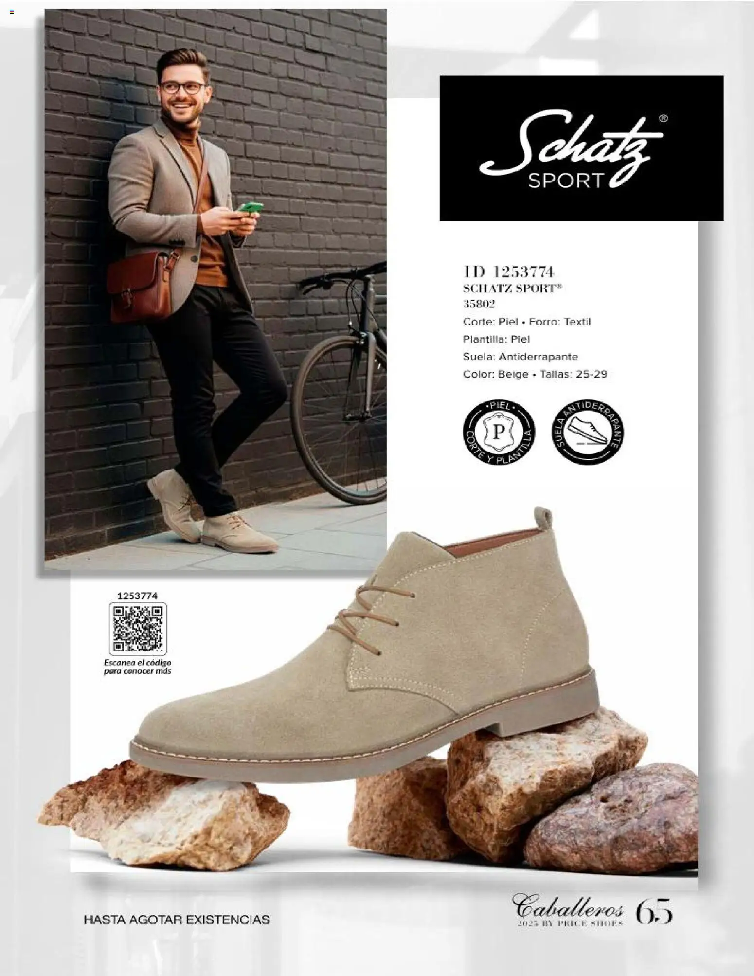 Nuevas ofertas de Price Shoes válidas en toda la República Mexicana desde el 26.11.2025. ¡Encuentra las mejores ofertas en Price Shoes catálogo Caballeros! | Página: 65