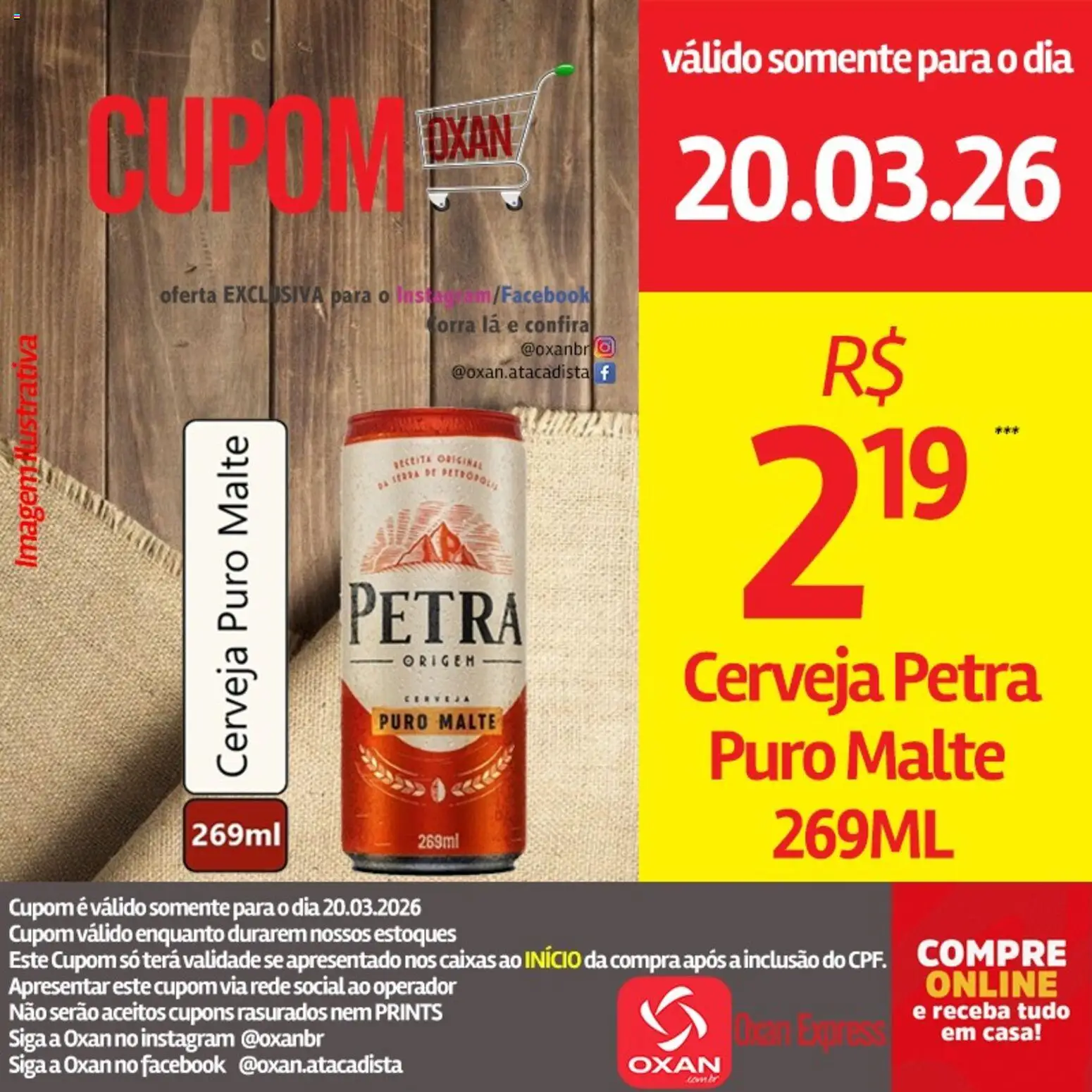 Oxan Atacadista Folheto - válido de 20.03.2026 | Página: 21 | Produtos: Cerveja