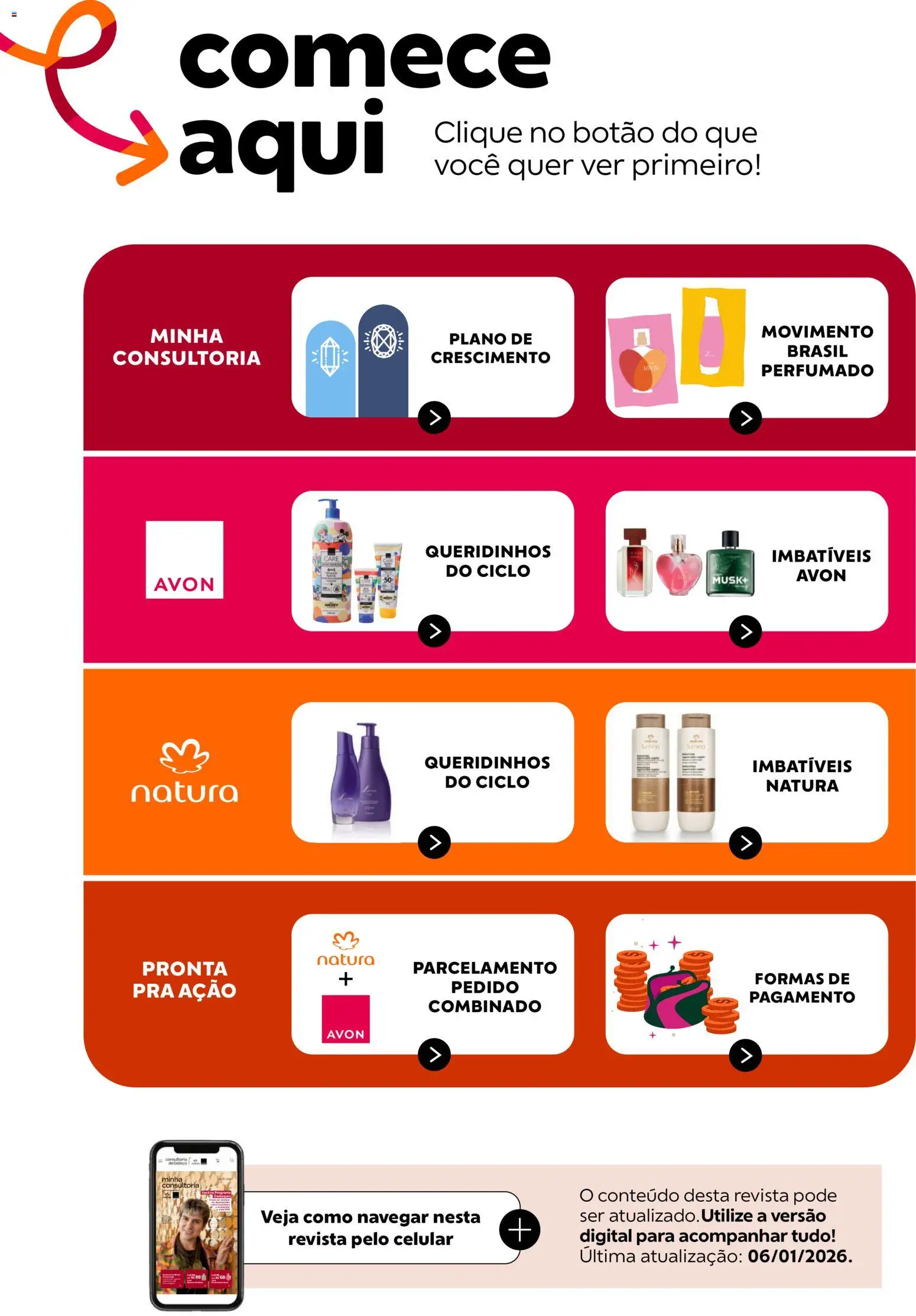 Avon Folheto - válido de 15.01.2026 | Página: 2 | Produtos: Celular, Revista
