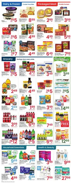 Preview of Albertsons weekly ads valid from 21.01.2026 | Page: 5 | Products: Pizza, Tea, Mayonnaise, Oven