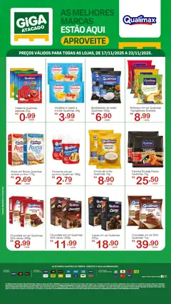 GIGA Atacado - Ofertas Qualimax - Pré-Visualização do folheto da loja GIGA Atacado, válido de 17.11.2025