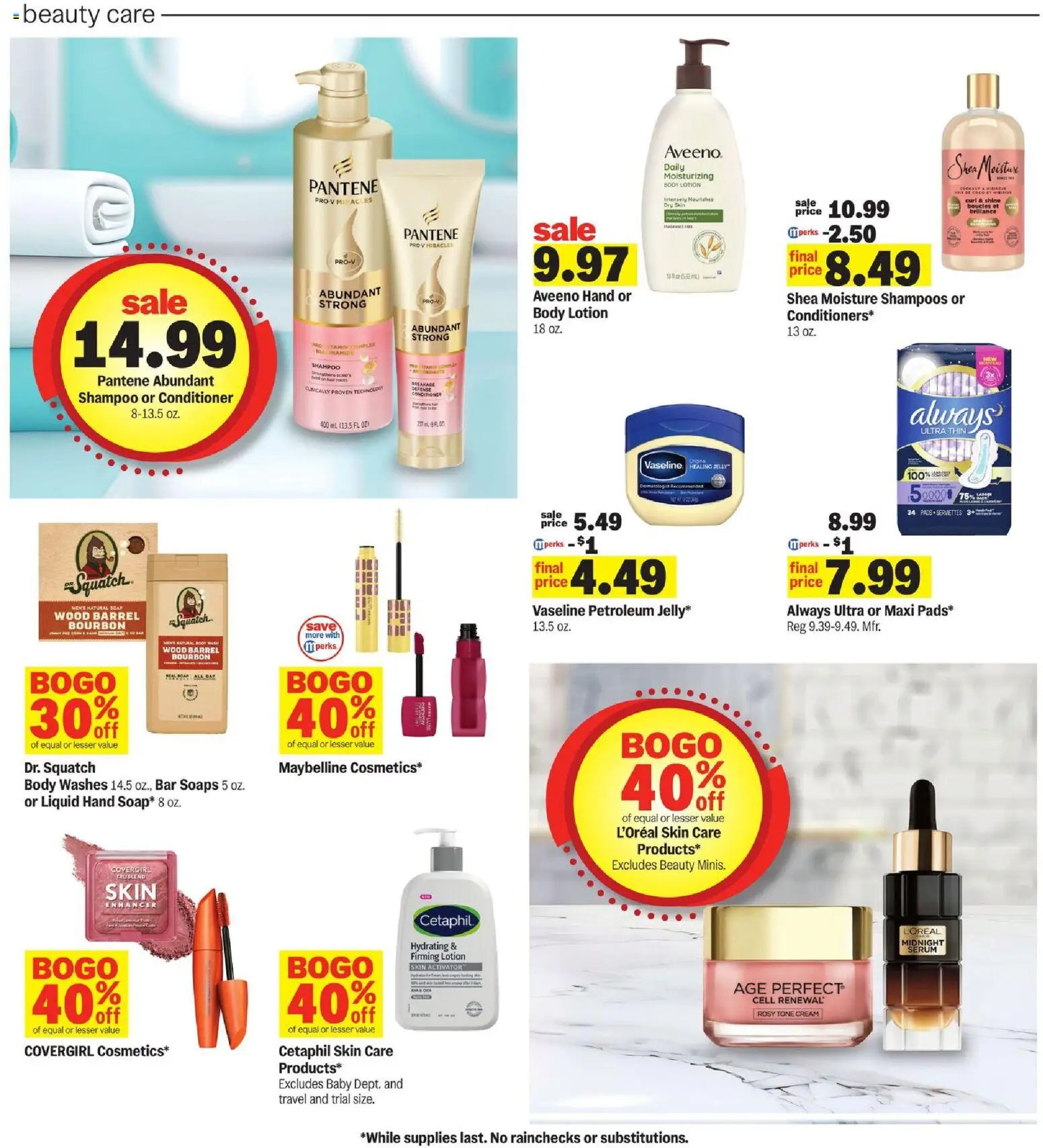 Meijer Weekly Ad - valid from 18.02.2026 | Page: 29 | Products: Shampoo, Soap, Bourbon, Cream