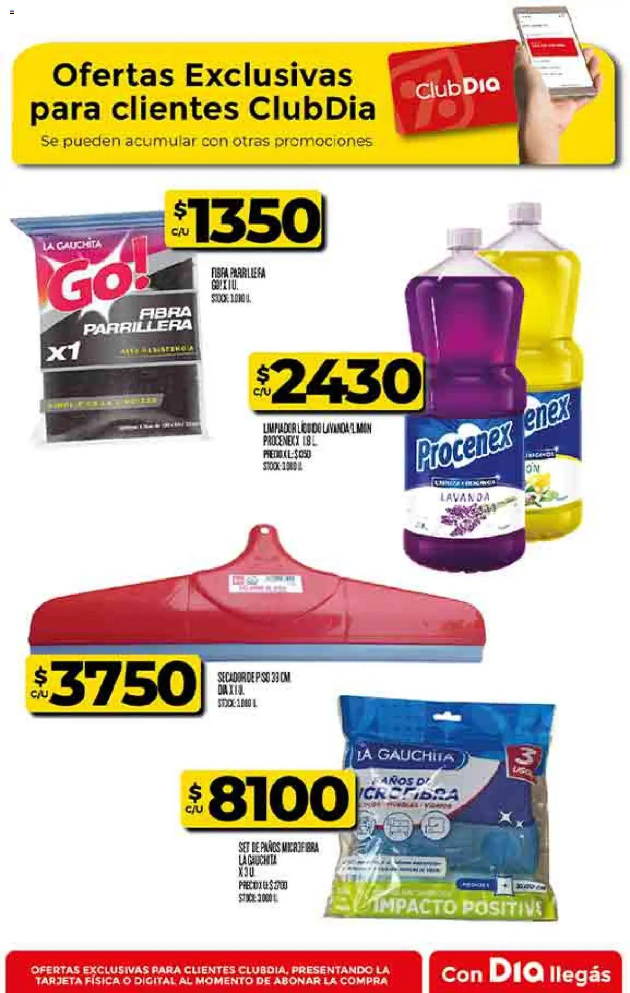 Supermercado DIA Ofertas - Salta y Jujuy │ válido desde el 20.08.2025 | Página: 55 | Productos: Limpiador