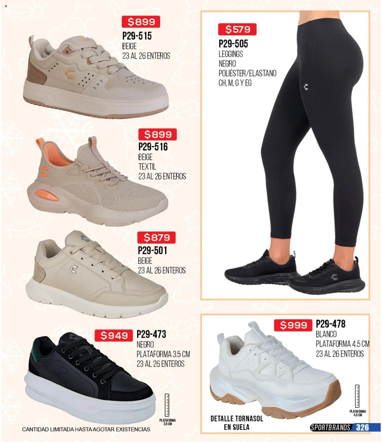 Nuevas ofertas de Cklass válidas en toda la República Mexicana desde el 30.11.2025. ¡Encuentra las mejores ofertas en Cklass catálogo Rebajas Navideñas Ropa! | Página: 584 | Productos: Leggings