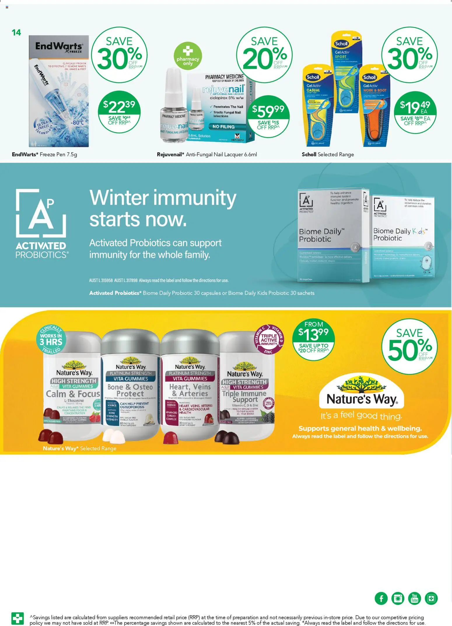 Terry White catalogue - valid from 16.04.2026 | Page: 14 | Products: Sugar, Raspberry, Vitamin, Zinc