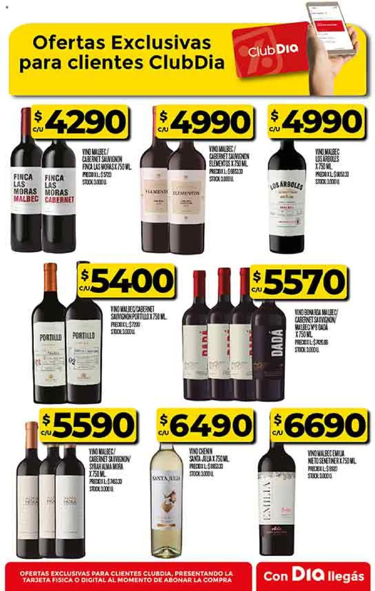Supermercado DIA Ofertas │ válido desde el 06.08.2025 | Página: 51 | Productos: Vino
