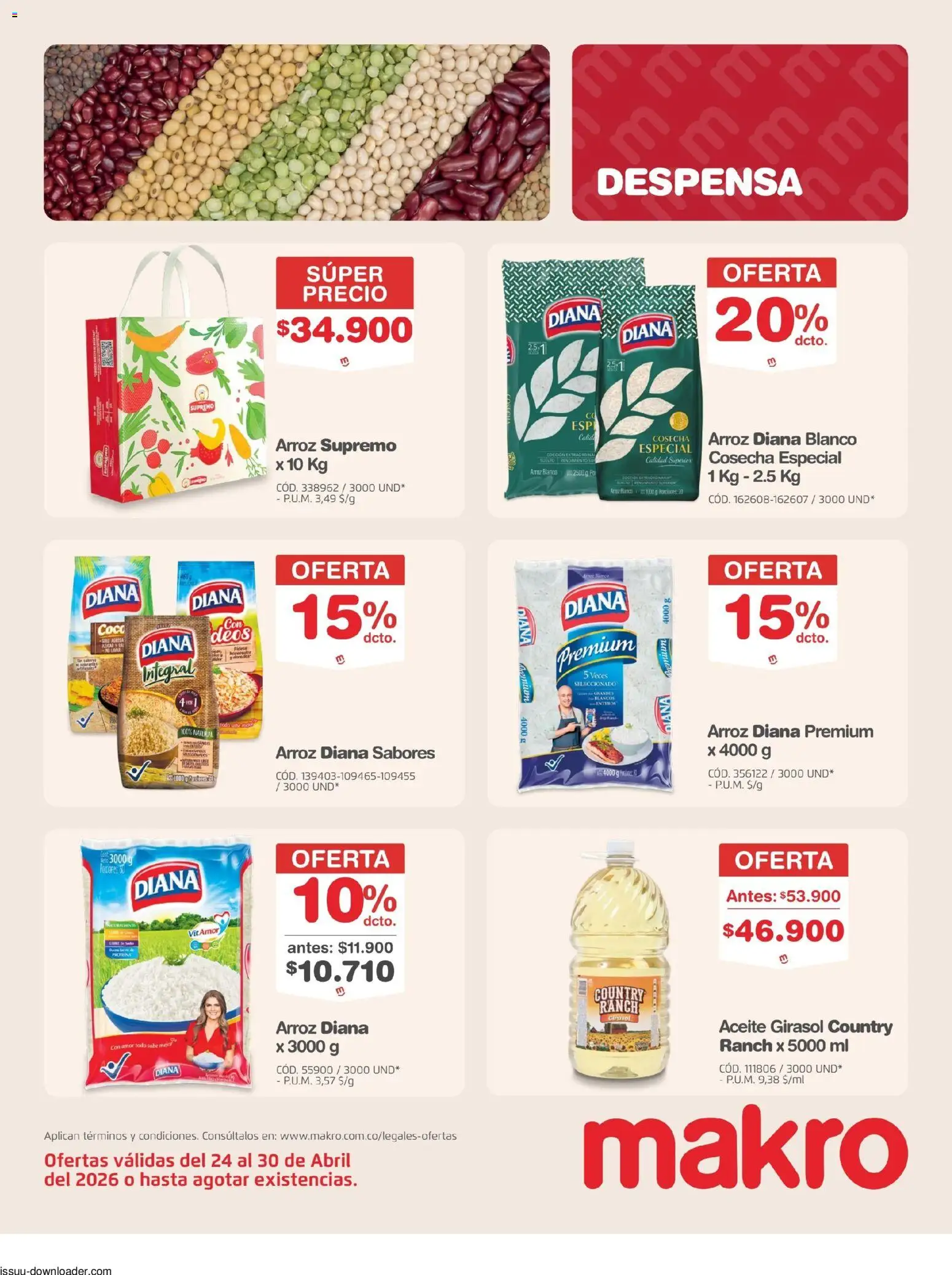 Makro revista - valida desde el 24.04.2026 | Página: 12