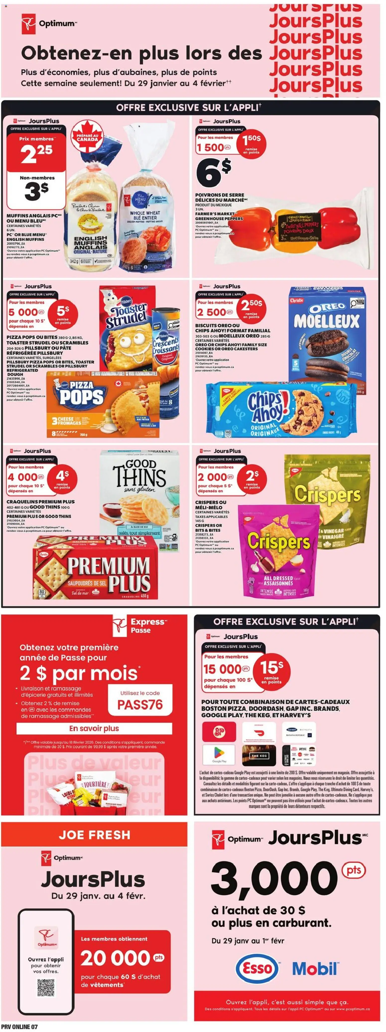 Provigo flyer valid from 29.01.2026 | Page: 9 | Products: Chips, PC, Toaster, Pizza