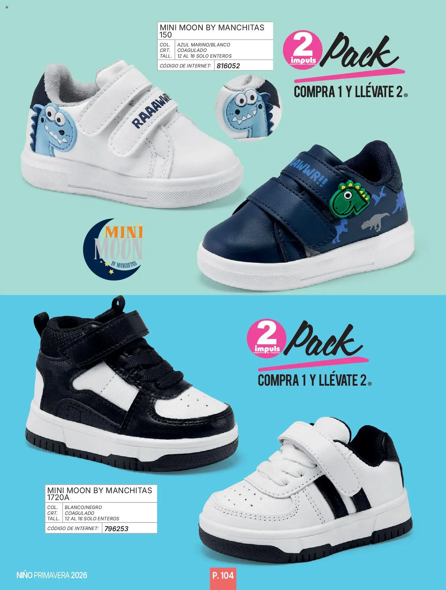 Nuevas ofertas de Impuls válidas en toda la República Mexicana desde el 01.01.2026. ¡Encuentra las mejores ofertas en Impuls catálogo Niño! | Página: 106