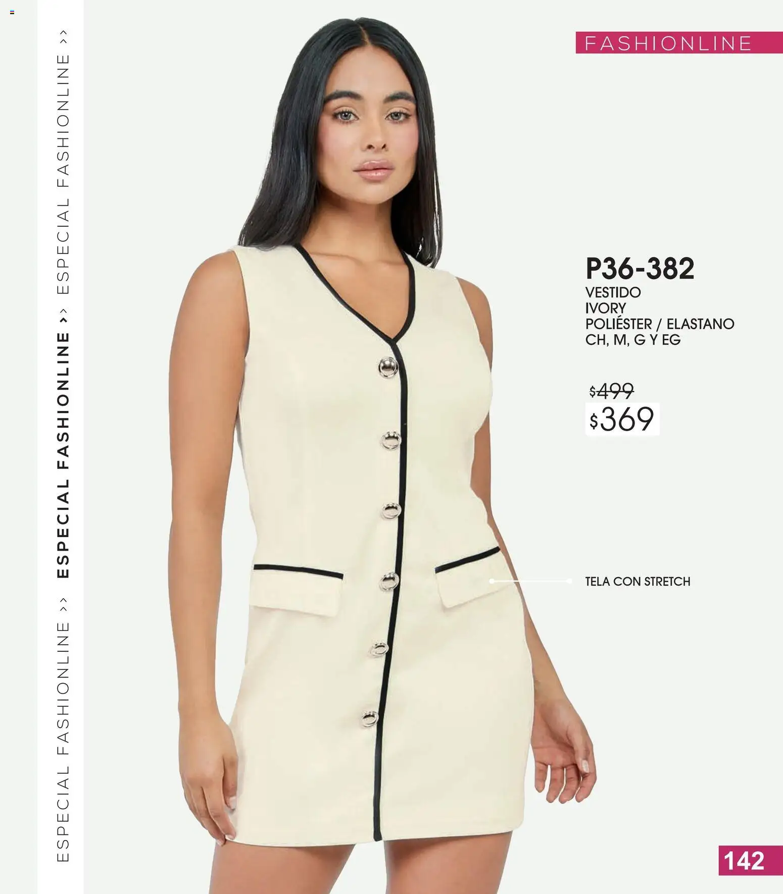 Nuevas ofertas de Cklass válidas en toda la República Mexicana desde el 13.02.2026. ¡Encuentra las mejores ofertas en Cklass catálogo Especial Fashionline! | Página: 143 | Productos: Vestido