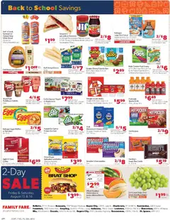 Family Fare Weekly Ad - MI - valid from 10.08.2025 | Page: 5 | Products: Bread, Coffee, Watermelon, Oven