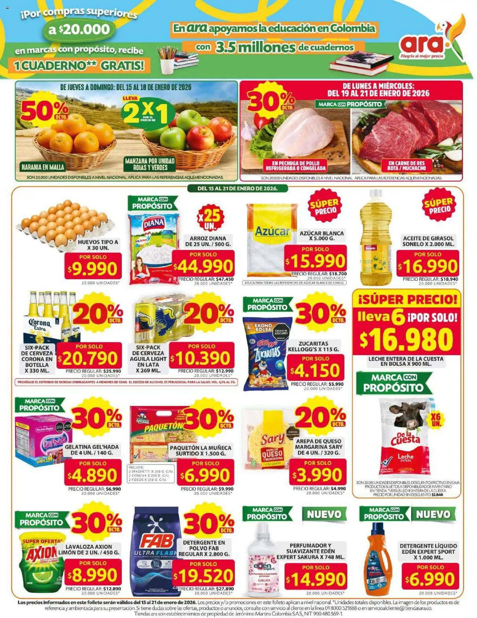 Ara revista - valida desde el 15.01.2026 | Página: 3