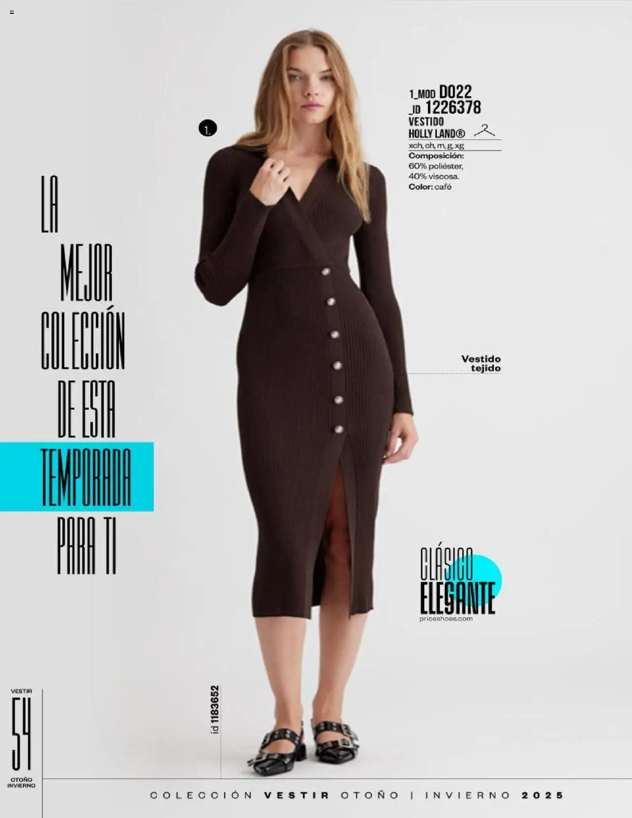 Nuevas ofertas de Price Shoes válidas en toda la República Mexicana desde el 28.07.2025. ¡Encuentra las mejores ofertas en Price Shoes - Catálogo Vestir! | Página: 56 | Productos: Café, Vestido
