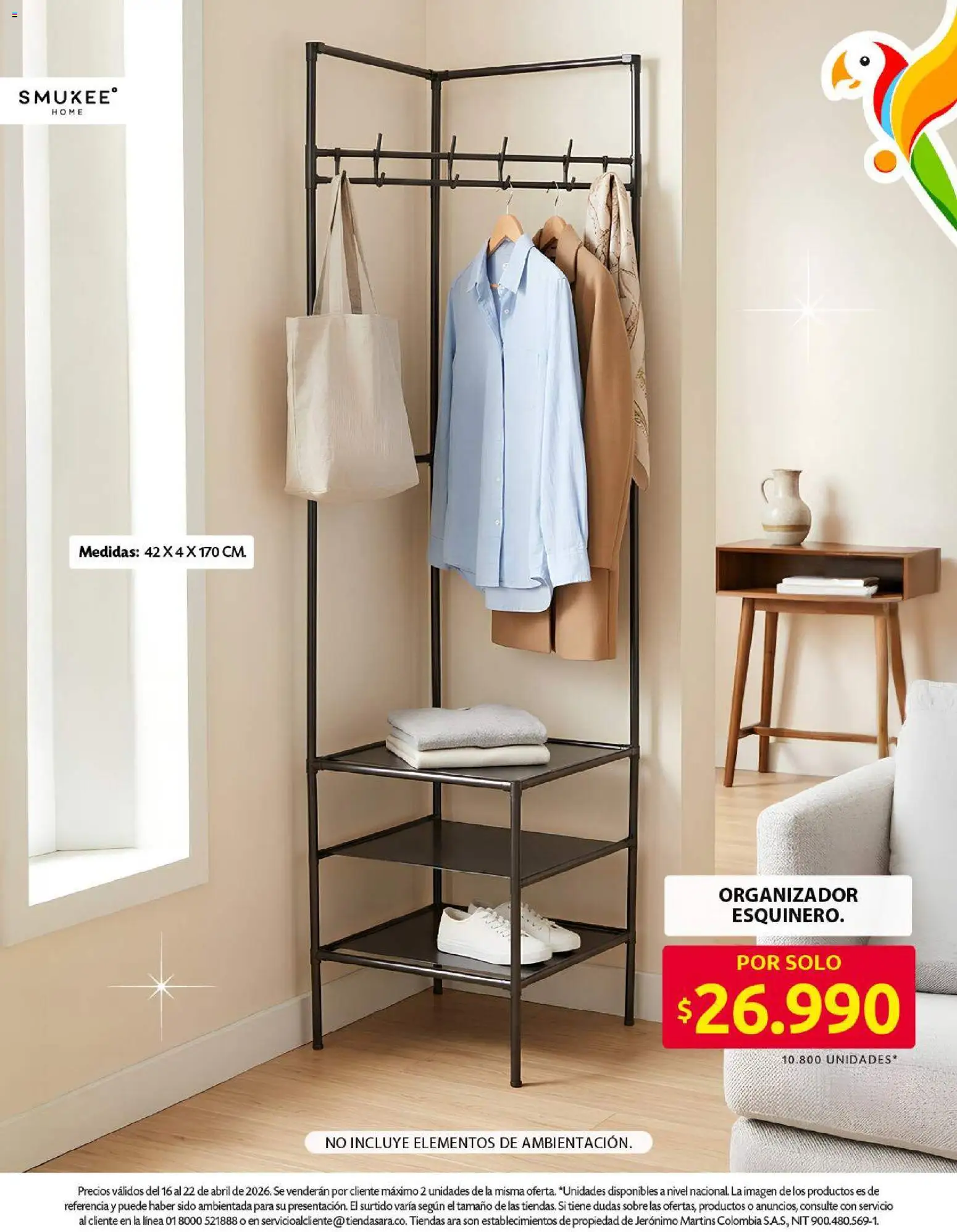 Ara revista - valida desde el 16.04.2026 | Página: 13 | Productos: Sobre, Organizador