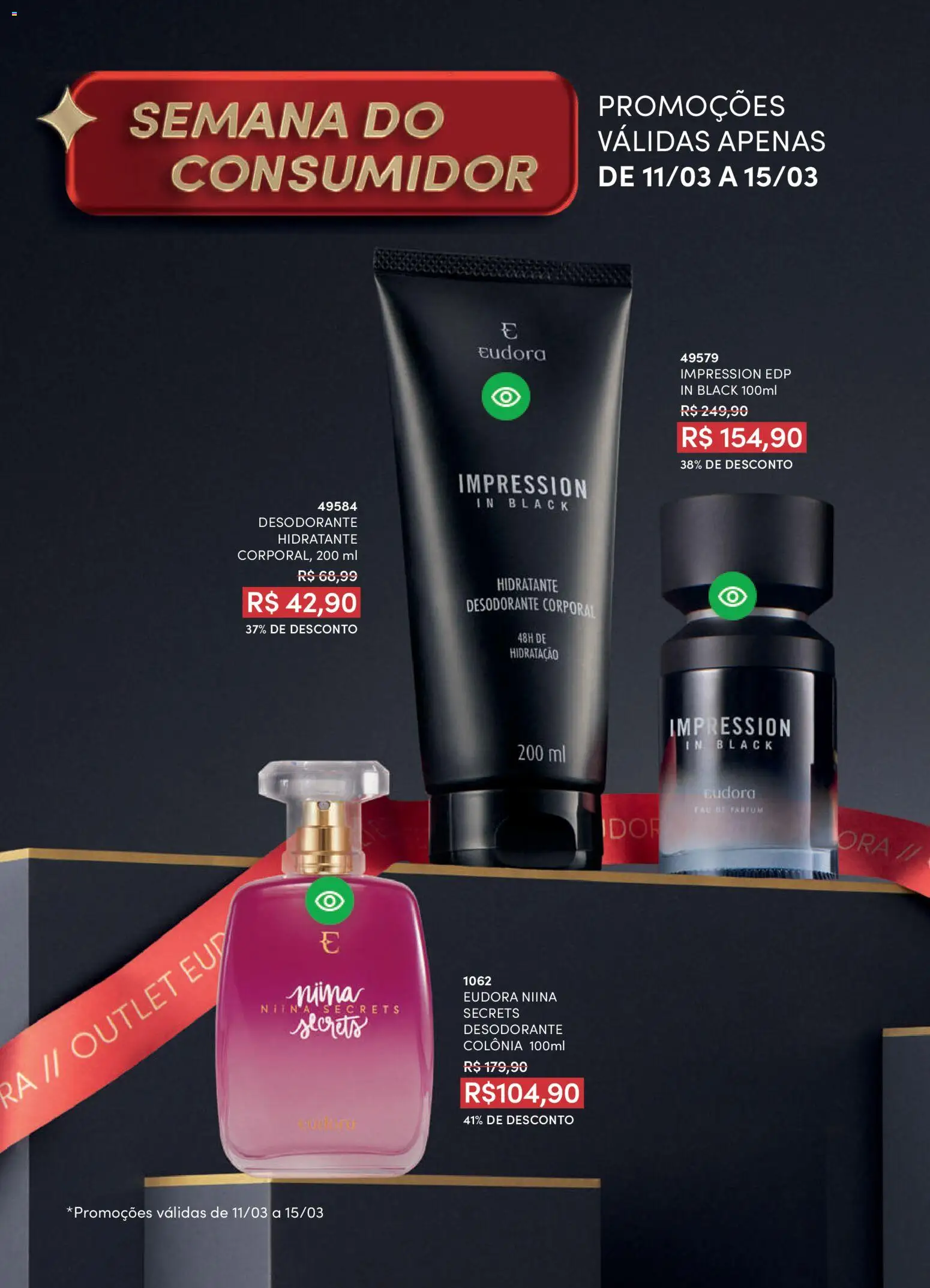 Eudora - Revista 5/2026 de 11/03/2026 ? Não perca as melhores promoções! | Brasil