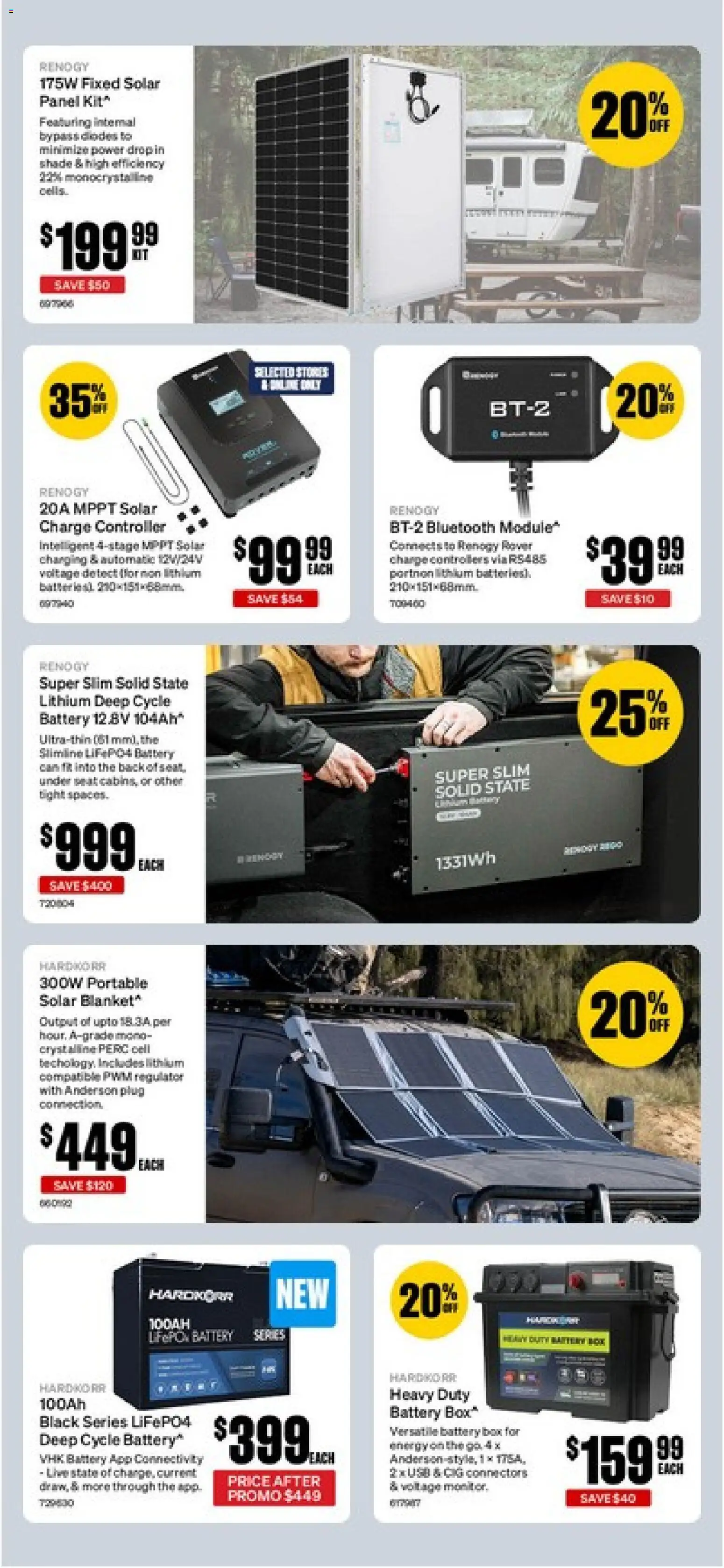 Supercheap Auto catalogue - valid from 04.03.2026 | Page: 9 | Products: Light, Batteries, Controller, Portable