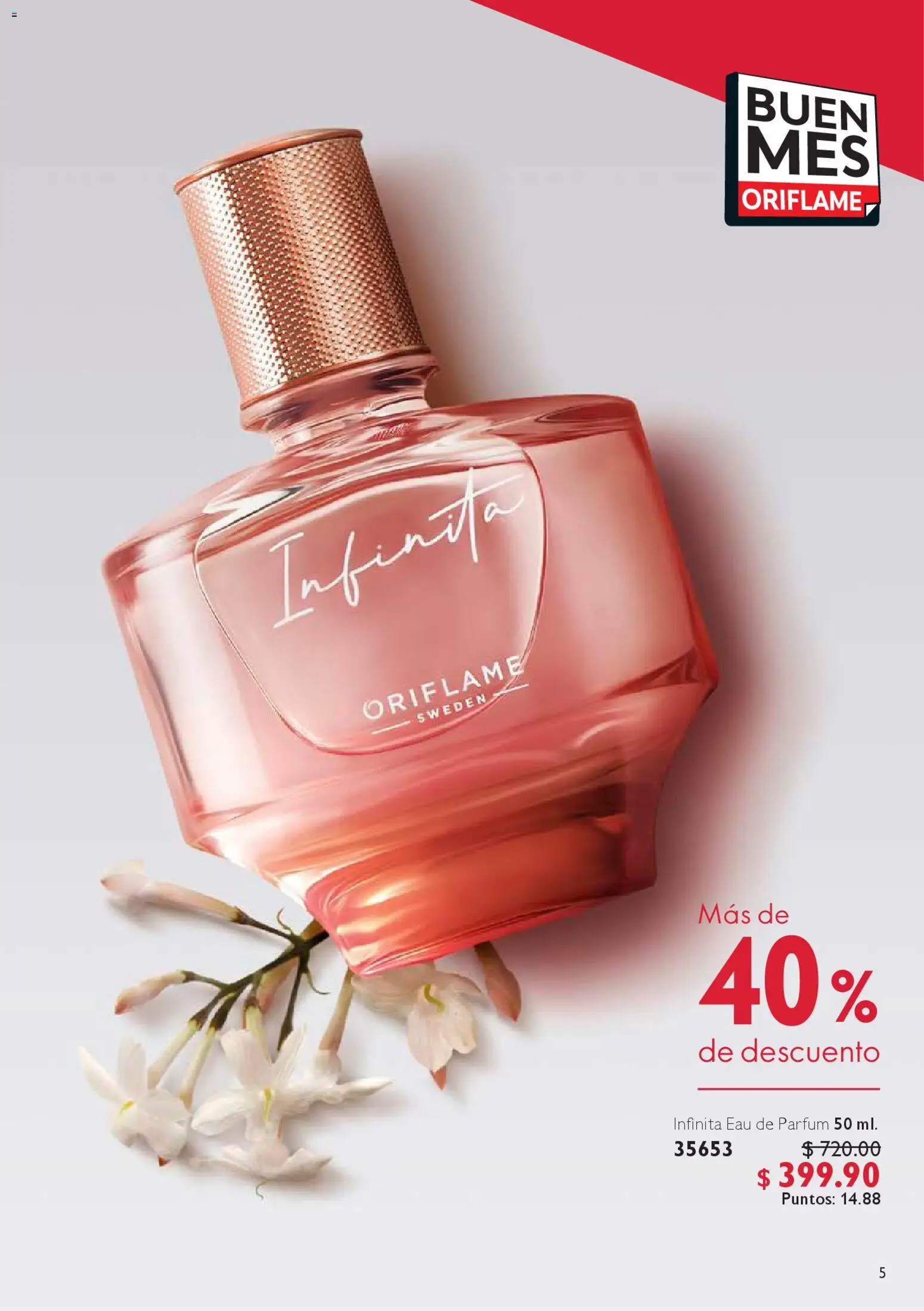 Nuevas ofertas de Oriflame válidas en toda la República Mexicana desde el 25.10.2025. ¡Encuentra las mejores ofertas en Oriflame Buen Fin! | Página: 5