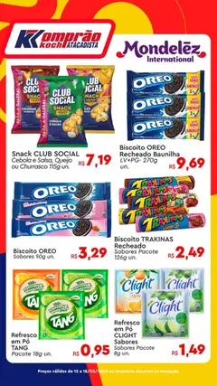 Komprao Atacadista ofertas Mondelez - Pré-Visualização do folheto da loja Komprao Atacadista, válido de 12.03.2026
