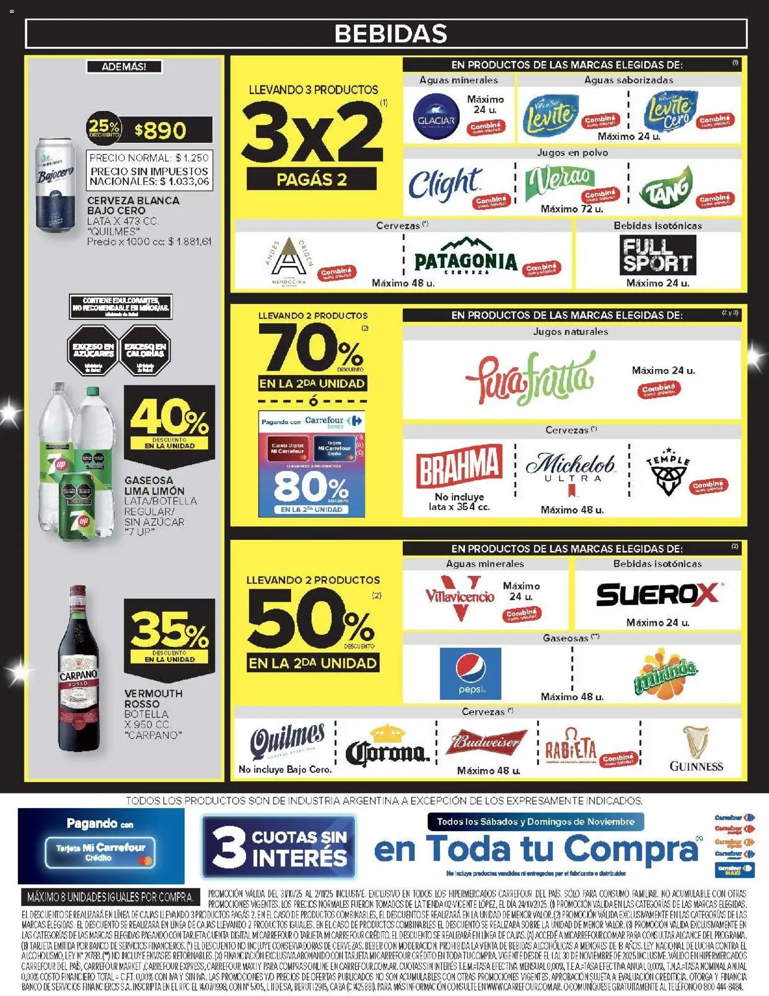 Carrefour - Black Friday │ válido desde el 31.10.2025 | Página: 5 | Productos: Teléfono, Sobre, Polvo, Lima