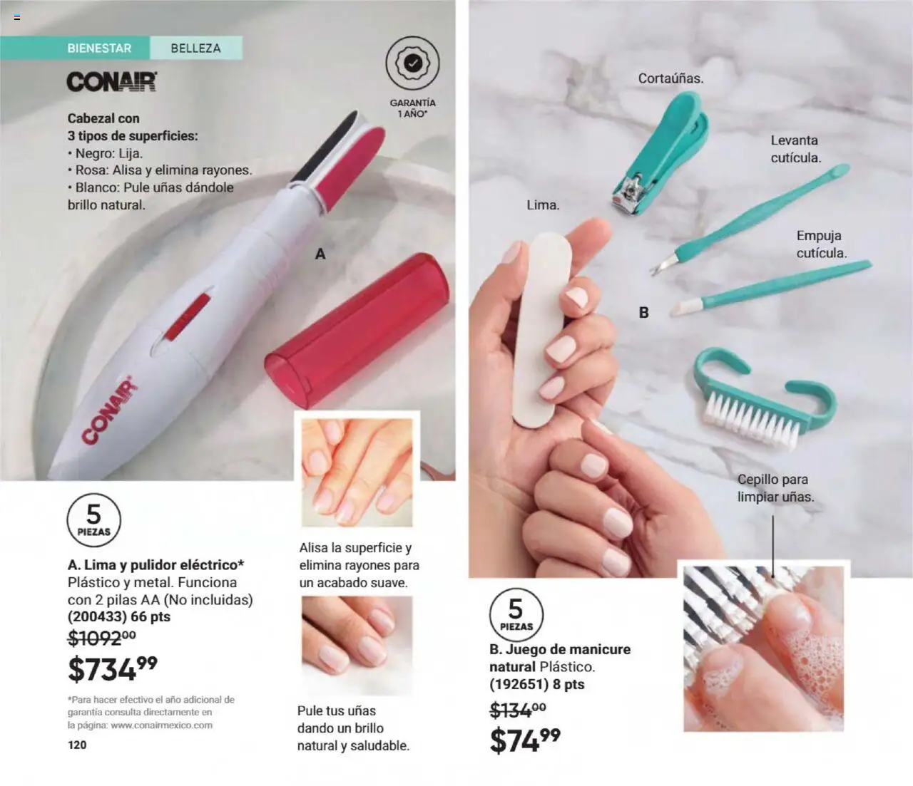 Nuevas ofertas de AVON válidas en toda la República Mexicana desde el 09.08.2025. ¡Encuentra las mejores ofertas en AVON - Casa & Estilo 13 2025! | Página: 122 | Productos: Lima, Brillo, Juego, Pilas
