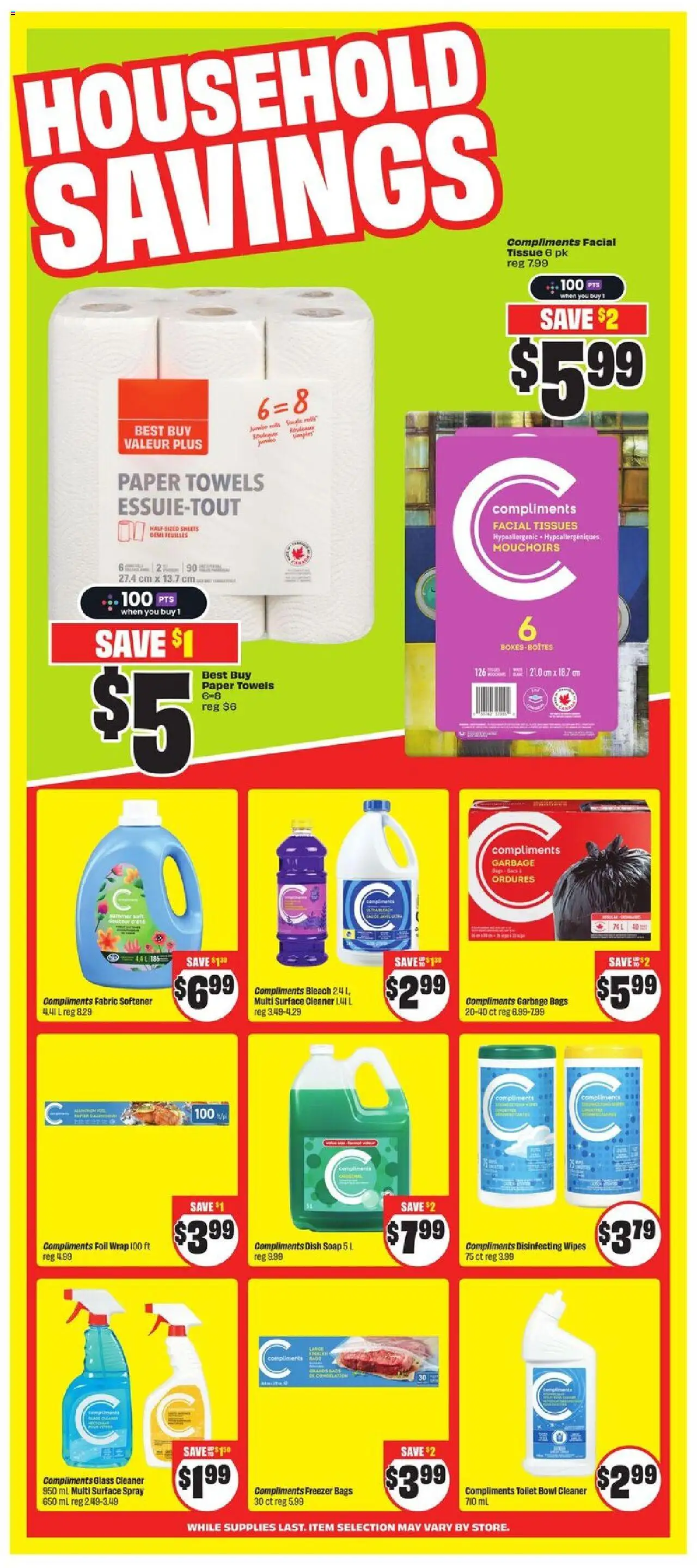 FreshCo flyer valid from 28.08.2025 | Page: 9 | Products: Freezer, Soap, Fabric softener